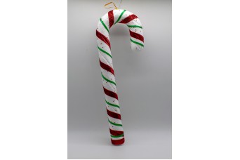 Giant Lollipop(γλειφιτζούρι) 18*52cm Λευκό/Κόκκινο/Πράσινο
