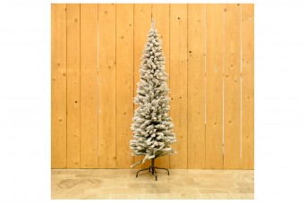 Δέντρο Pencil Pine Χιονισμένο 180cm 460tips CD21-SHH089-180