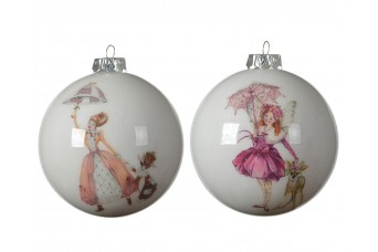 Μπάλα Foam Fairy Lady D.8cm Pink Garden