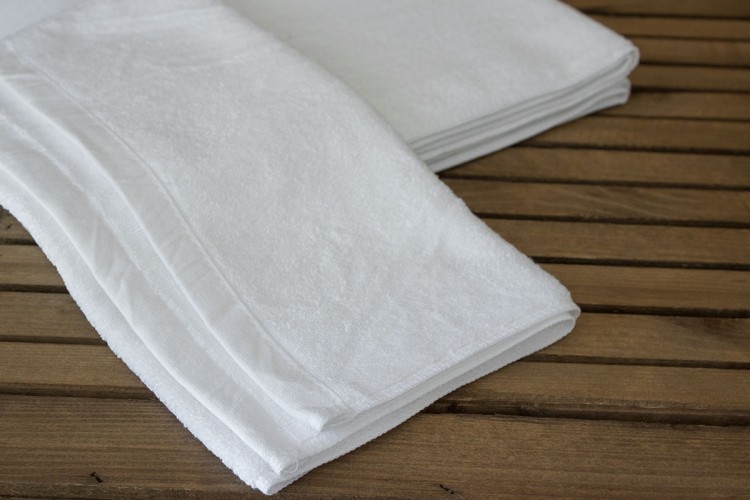 Πετσέτες Βαμβακερές 2τεμ Λευκές TWS0149