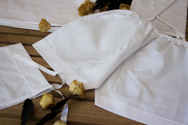 Σετ Λαδόπανα Αγοράκι Λευκό Σεντόνι-Εσώρουχα TWS85145-B